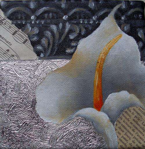 "KARMA" 04 Collage by SA Artist Frances Ballack