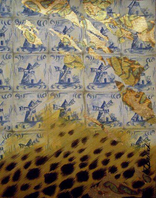 "DELFT CONTRAST 01" by SA Artist Frances Ballack