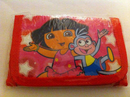 Dora The Explorerl 8 Girl Wallet Purse Perfect for party packs