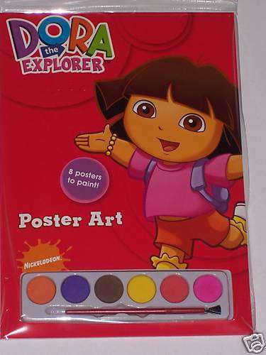 DORA THE EXPLORER POSTER ART SET