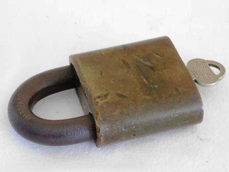 ASSA STENMAN LOCK WITH KEY MADE IN SWEDEN