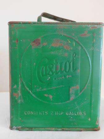 CASTROL MOTOR OIL CAN