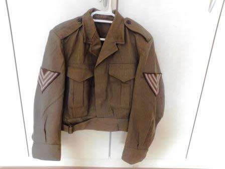 COMBAT ARMY BUNNY JACKET SIZE 4406 PURE NEW WOOL 1971