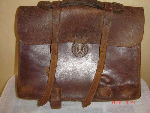 GENUINE LEATHER VINTAGE SCHOOL BAG