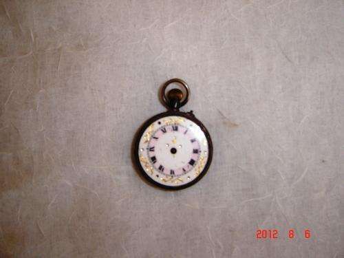 SILVER FOB POCKET WATCH FROM GEORGE STOCKWELL