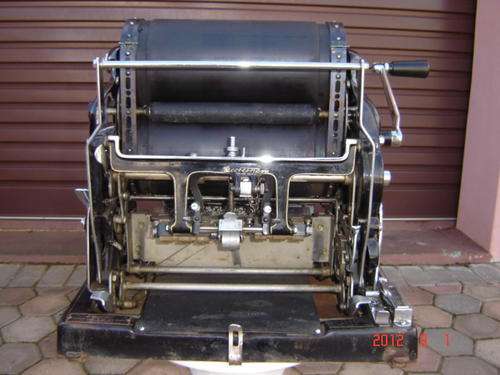 D GESTETNER DOUBLE DRUM UNIVERSAL DUPLICATOR