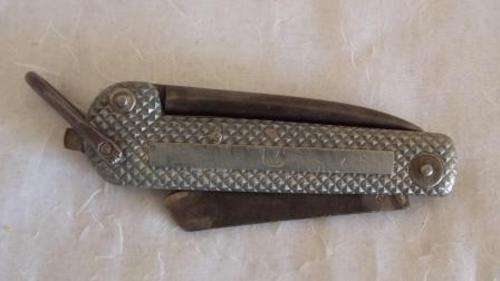 RODGERS SHEFFIELD ROYAL NAVY SEAMANS CLASP KNIFE - RARE ITEM!