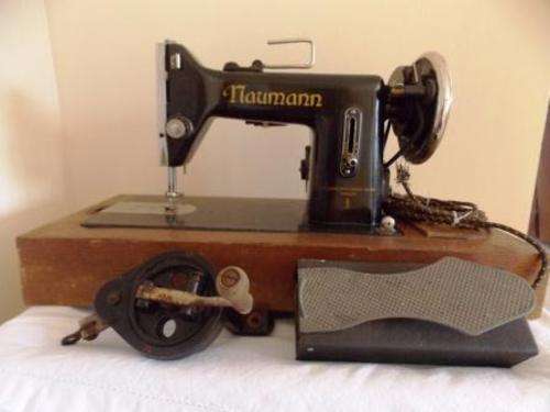NAUMANN SEWING MACHINE - MANUAL AND ELECTRIC