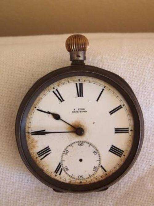 ZENITH SILVER POCKET WATCH 0,934