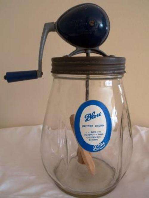 BLOW BUTTER CHURN