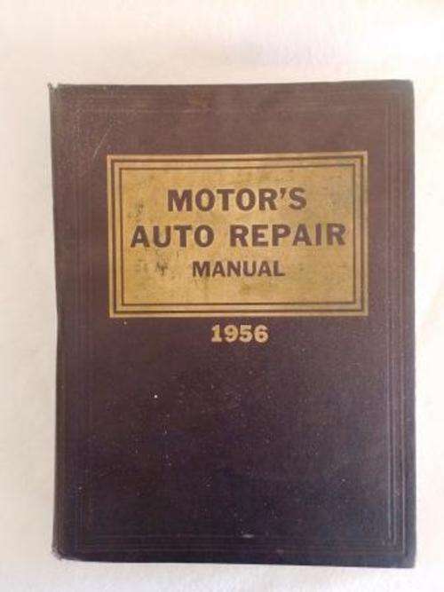 MOTOR'S AUTO REPAIR MANUAL 1956