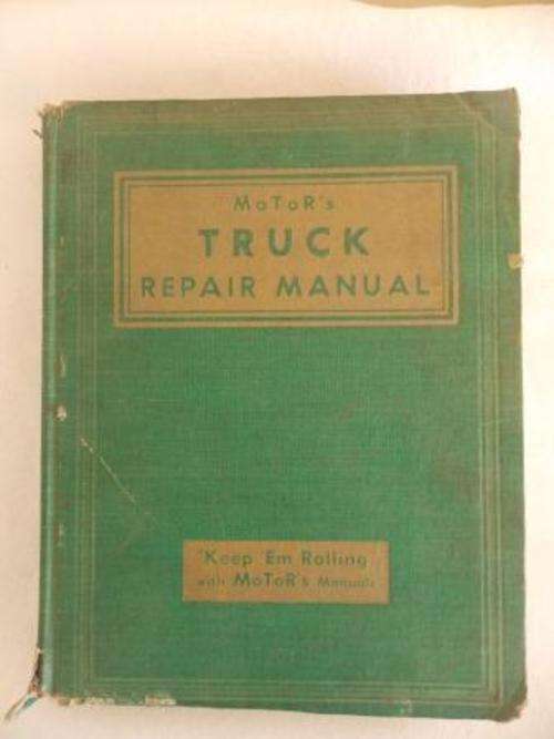 MOTOR'S TRUCK REPAIR MANUAL 1942-1946