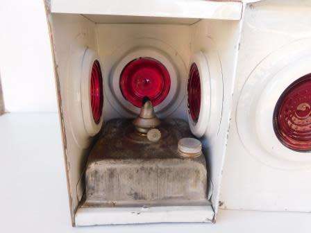 METALIX CONSTRUCTION SIGNAL TRAFFIC LANTERN - BURNER INCLUDED