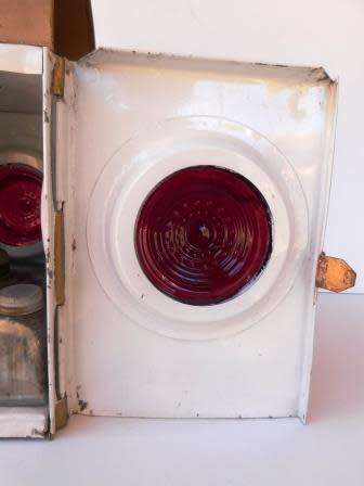 METALIX CONSTRUCTION SIGNAL TRAFFIC LANTERN - BURNER INCLUDED