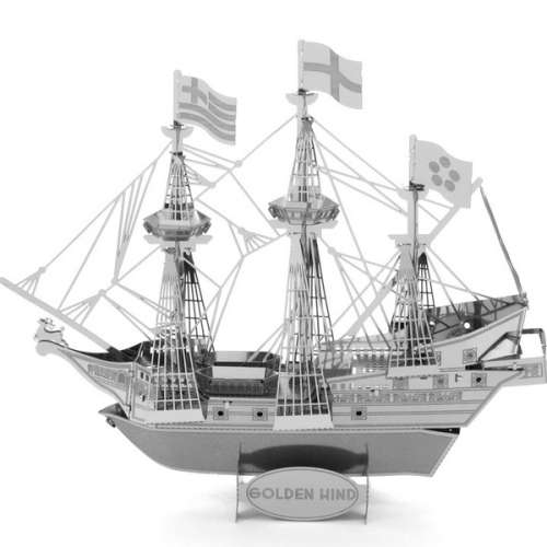 * Local Stock* Aipin DIY 3D Puzzle Stainless Steel Model Kit Pirate Ship