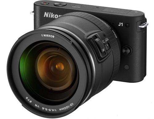 BRAND NEW NIKON 1 J1 MIRRORLESS HD DIGITAL CAMERA, & 10-30mm VR 1 NIKKOR LENS *R6499*