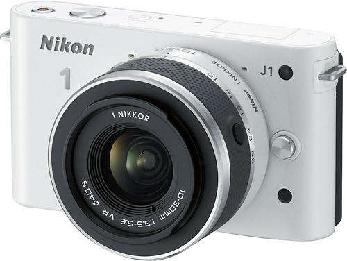 BRAND NEW NIKON 1 J1 MIRRORLESS HD DIGITAL CAMERA, & 10-30mm VR 1 NIKKOR LENS *R6499*