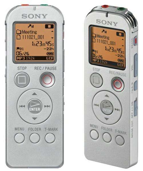 SONY ICD-UX523 Digital Voice Recorder - 4GB Internal Memory  FREE 8GB FLASH DRIVE