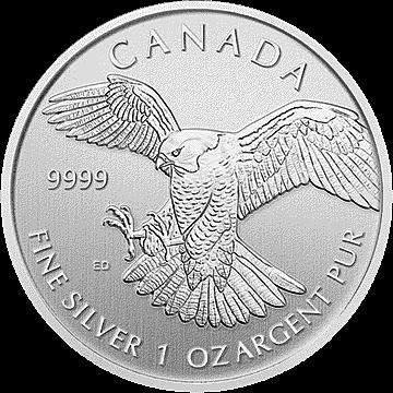 NEW SERIES: 2014 1 oz Silver Birds of Prey Series - Peregrine Falcon