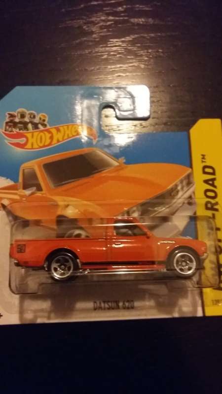 hotwheels hot wheels Datsun orange 2014 ...