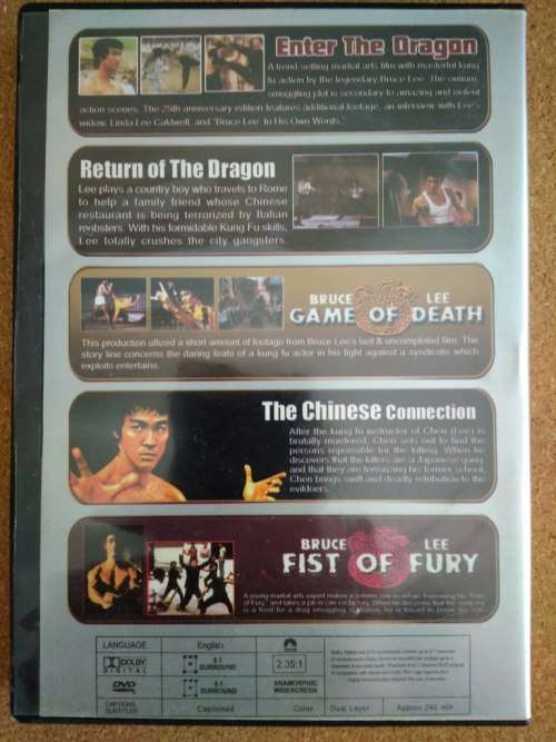 Bruce Lee 5 in 1 Collection