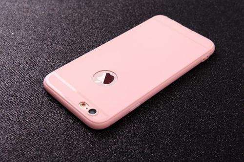 Ultra-Thin Silicon Case for APPLE iPhone 7 - PINK