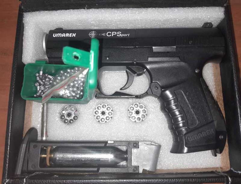 Umarex CPS C02 Pistol 1.77 Cal 3 Joules Velocity