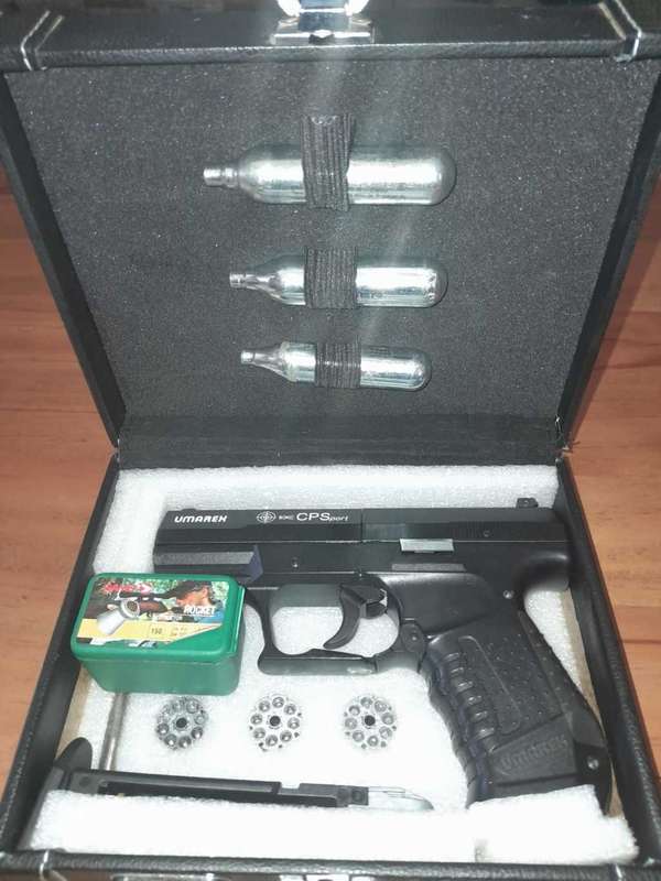 Umarex CPS C02 Pistol 1.77 Cal 3 Joules Velocity