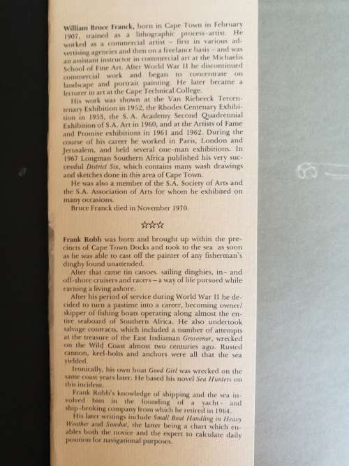 Fishermen of the Cape by Frank Robb (text) and Bruce Franck (illustration)