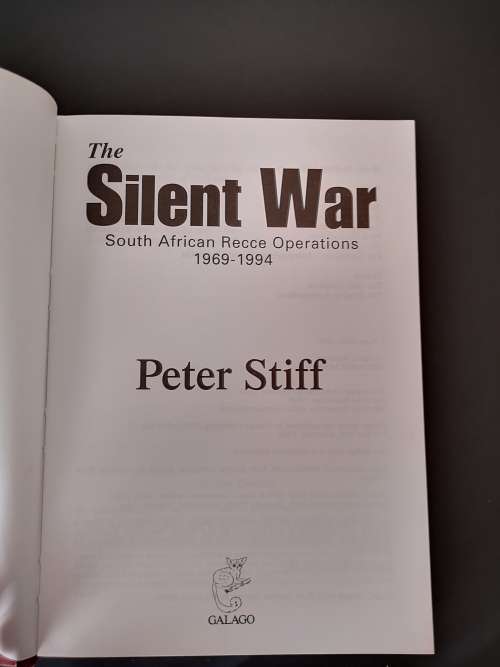 The Silent War South African Reece Operations 1969-1994