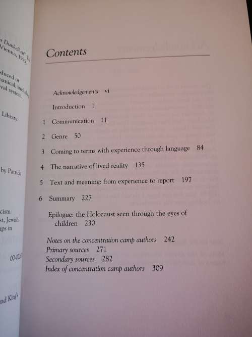 Narrating the Holocaust by Andrea Reiter