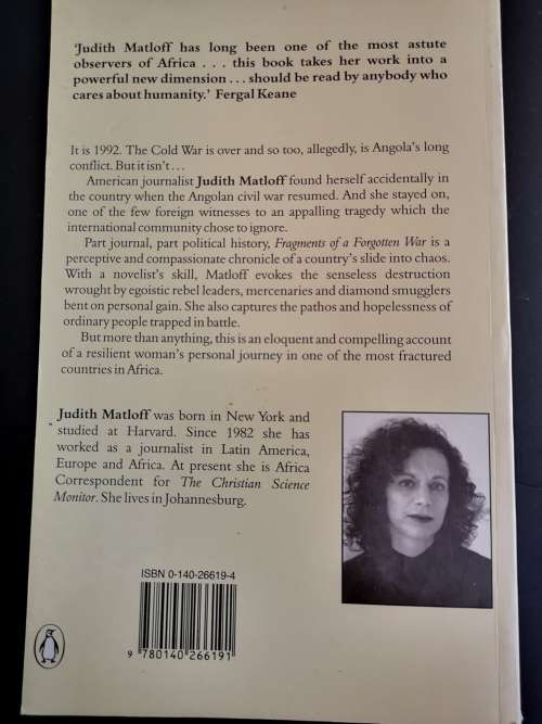 Fragments of a Forgotten War by Judith Matloff