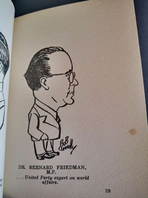 Bob Connolly`s Personalities : Who`s Who in Cartoons 1949 edition  ```SIGNED```