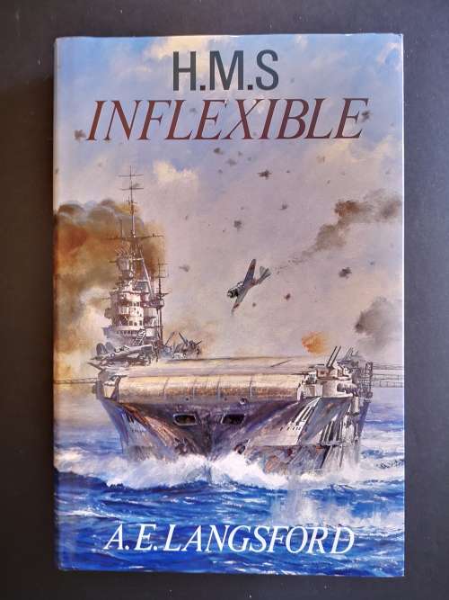 H.M.S. Inflexible by  A.E.Langsford