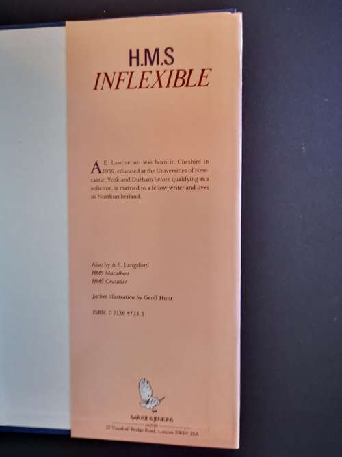 H.M.S. Inflexible by  A.E.Langsford