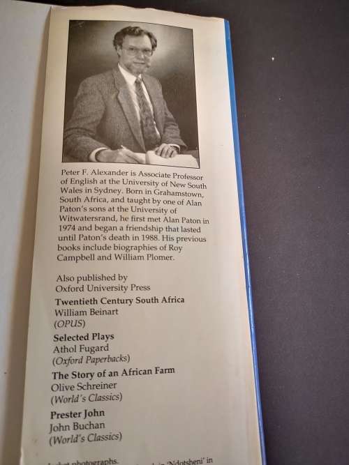 Alan Paton : A Biography by Peter F. Alexander