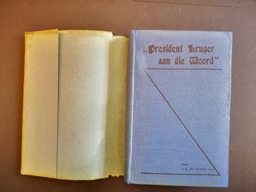 Predident Kruger aan dir Woord deur J.S. Du Plessis