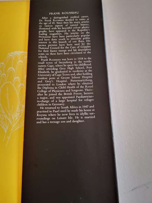 The Proteaceae of South Africa by Frank Rousseau