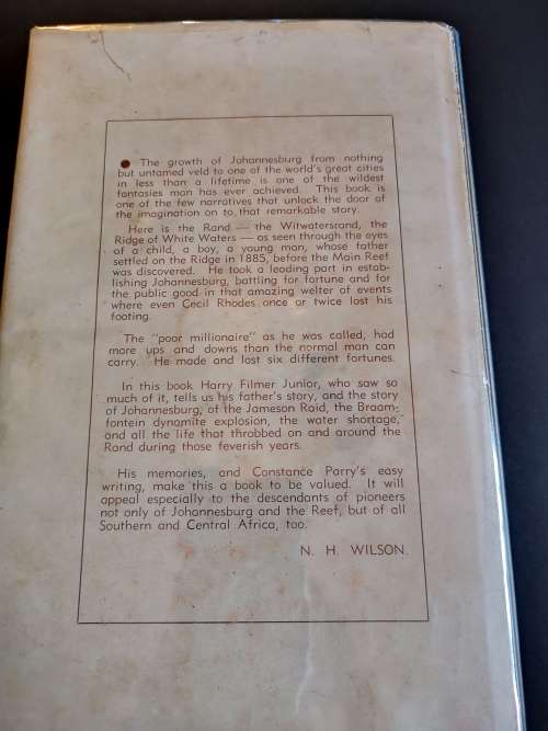 Reefs of Fortune by Harry Filmer Constance Parry