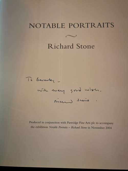 Notable Portraits by Richard Stone
