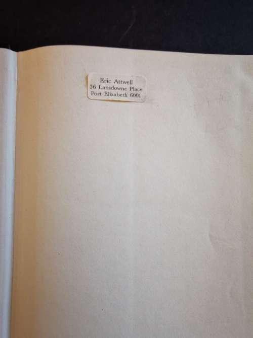 The Road to London by Eric Atwell with forward by Athol Fugard ``SIGNED``