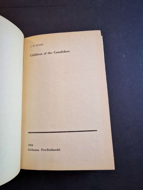 Children of the Camdeboo by C.M. Stimie