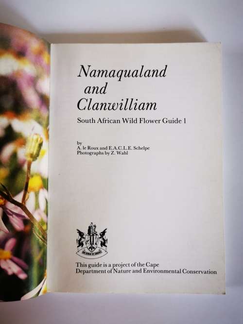 Namaqualand and Clanwilliam South African Wild Flower Guide