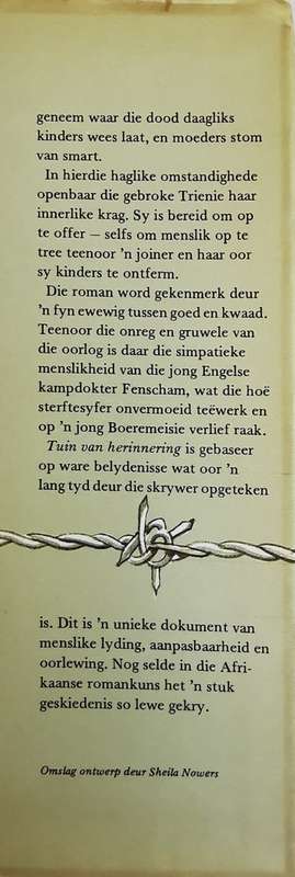 Tuin van Herinnering by H.S. van Blerk