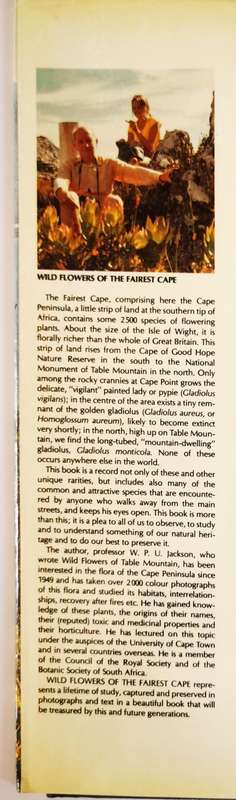 Wild Flowers of the Fairest Cape by Jackson