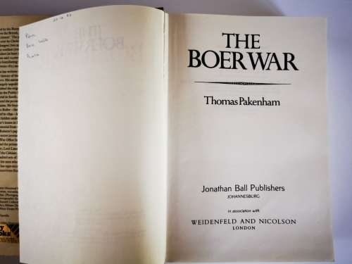 The Boer War by Thomas Pakenham