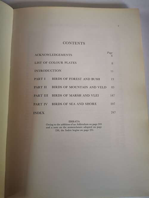 Calburn`s Birds of Southern Africa by Simon Calburn
