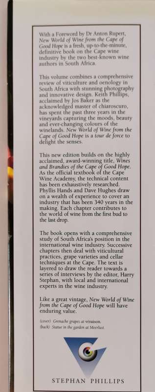 New World of Wine from the Cape of Good Hope by Phyllis Hands and Dave Hughs