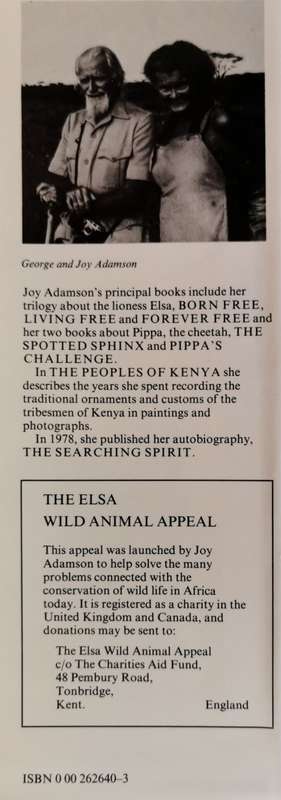 Queen of Shaba the Story of an African Leopard by Joy Adamson