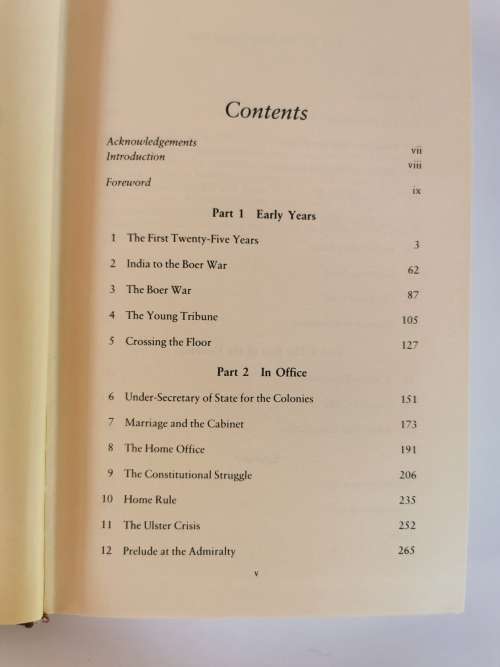 CHURCHILL 1874-1922 by godson Earl of Birkenhead (ed) Sir John Colville